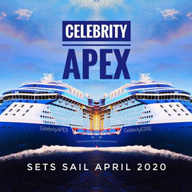 Celebrity Apex Itinerary Schedule Current Position